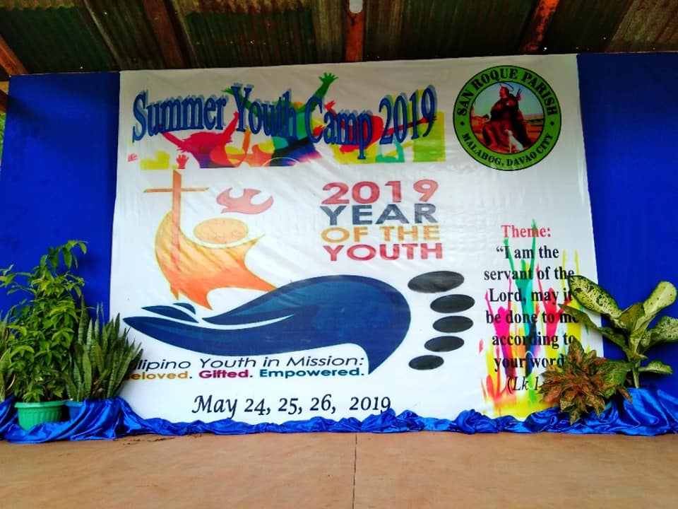 San Roque Parish Malabog Youth Camp 2019