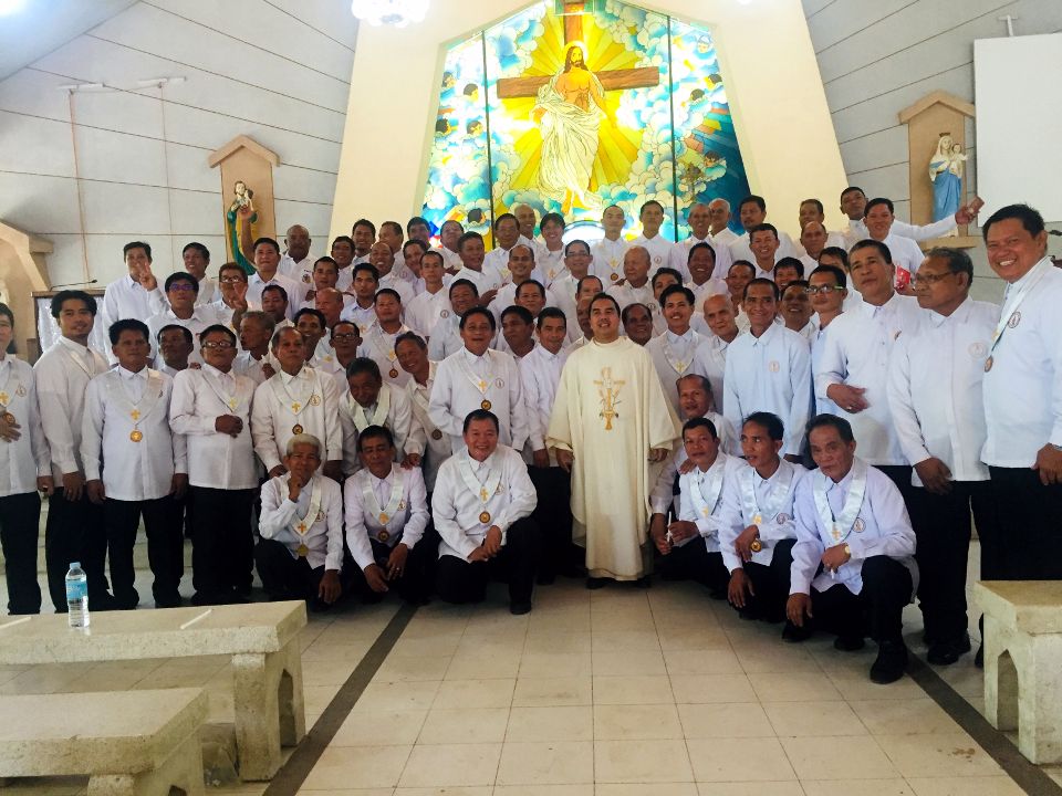 SFX St. Francis Xavier Parish-Tibungco sending forth EMHC knights of the altar