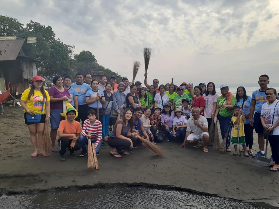 San Pedro Cathedral GSL coastal clean-up 2019