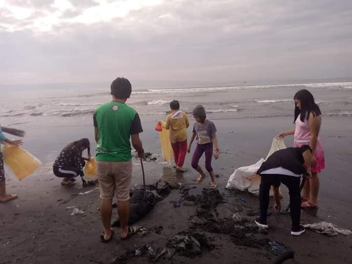 San Pedro Cathedral GSL coastal clean-up 2019