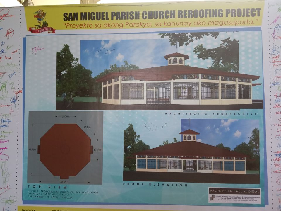 San Miguel Parish Panacan Reroofing Project