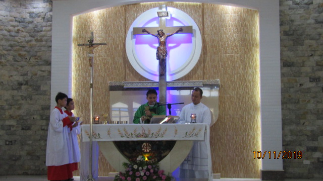 Fr Donie Emuy SMPRP St. Mary of the Perpetual Rosary sa Buhangin