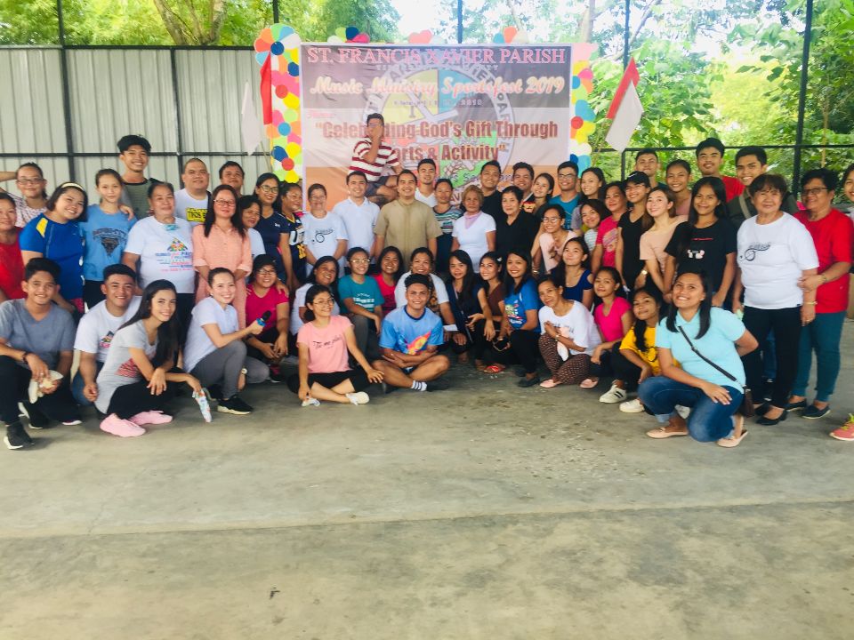 SFX St Francis Xavier Parish Tibungco Music Ministry Sportsfest 2019