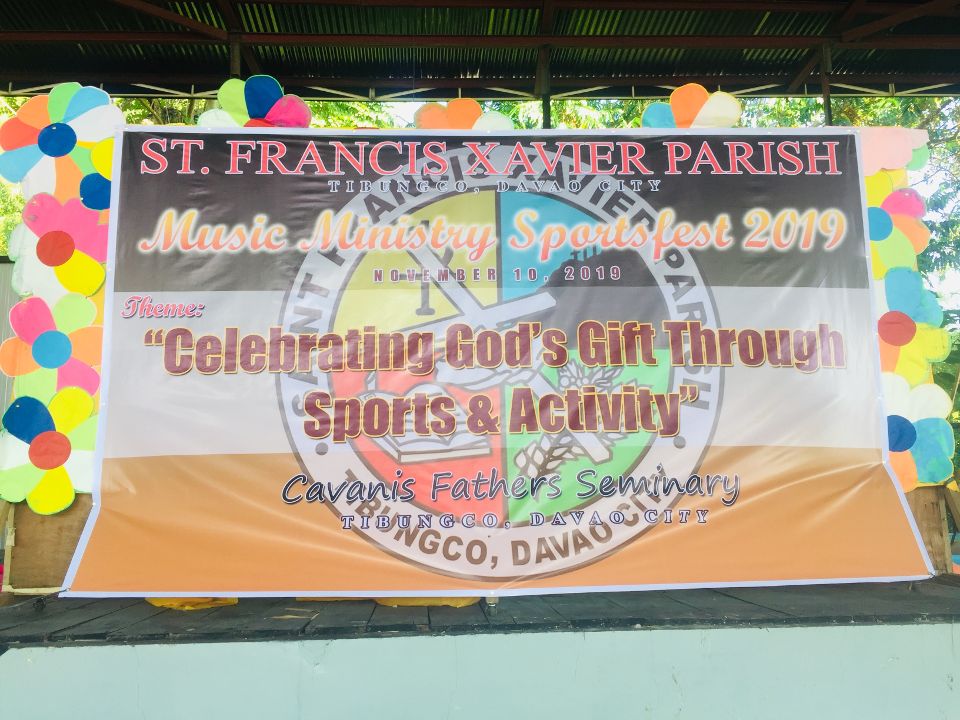 SFX St Francis Xavier Parish Tibungco Music Ministry Sportsfest 2019