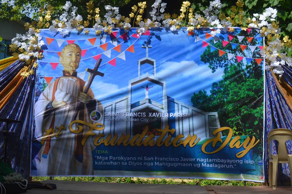 SFX St Francis Xavier Parish Tibungco founding anniversary celebration 2019