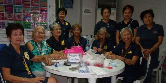 Daughters of Mary Immaculate International DMII bead making seminar