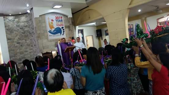 SMPRP advent mission 2019 St. Mary of the Perpetual Rosary Parish advent wreath blessing