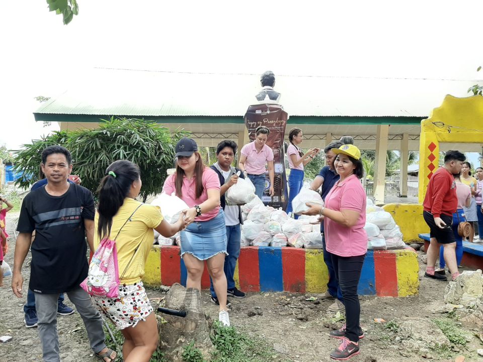 Duyog ug Panagkuyog relief Magsaysay Davao del Sur