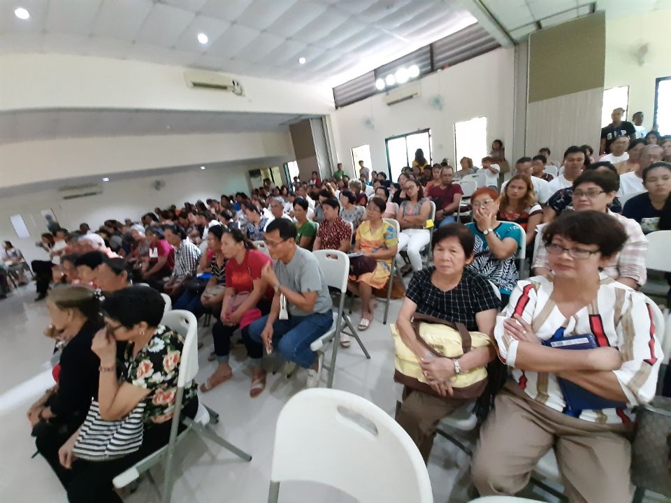 Ascension of the Lord Parish covered court signature campaign