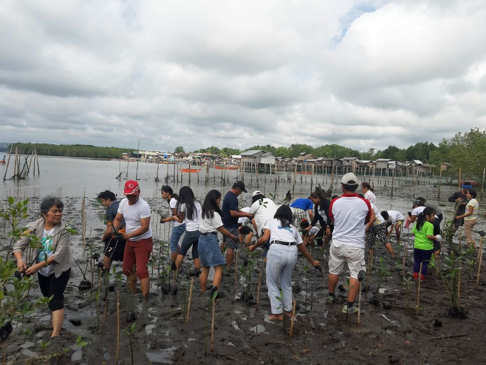 Sacred Heart of Jesus-Obrero Mangrove Planting 2020