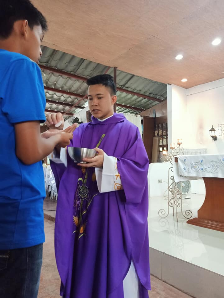 Fr Joe Mark Fuentes misa pasalamat OLMMP 2020