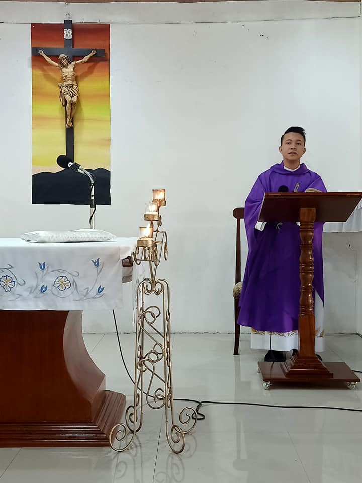 Fr Joe Mark Fuentes misa pasalamat OLMMP 2020