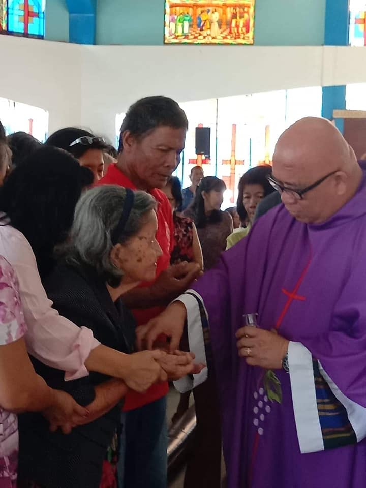 OLLP launches mass for the sick 2020 Fr. Henry Campeon