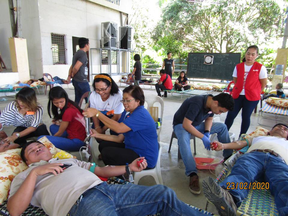 SMPRP St. Mary of the Perpetual Rosary, Buhangin mobile blood donation 2020