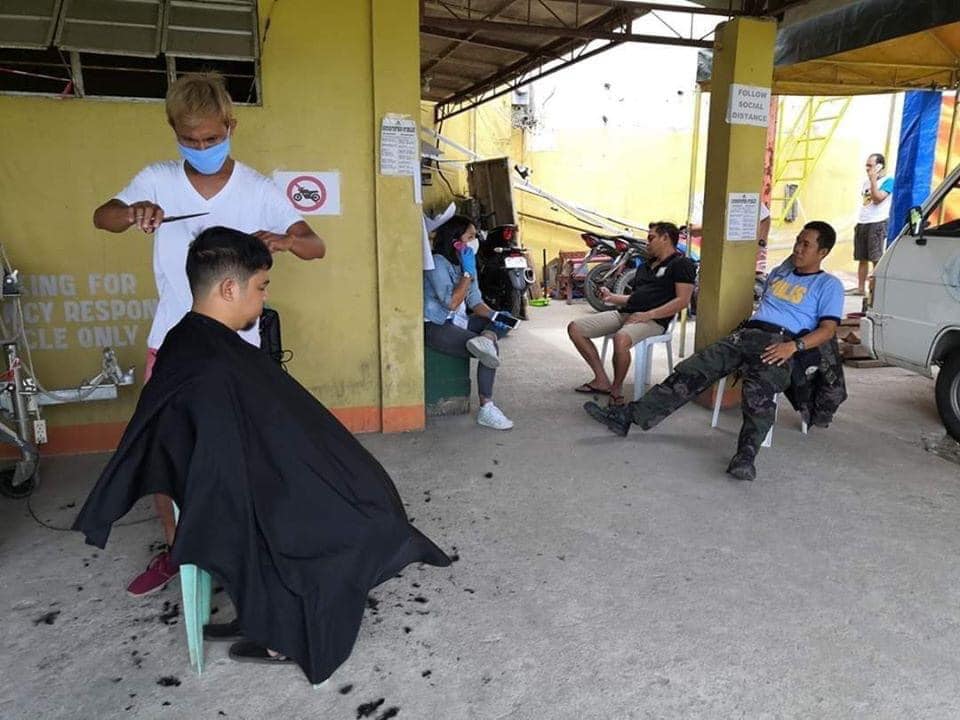 Toti Fornilos, local barber from Camarines Norte (Image from Bicol News)