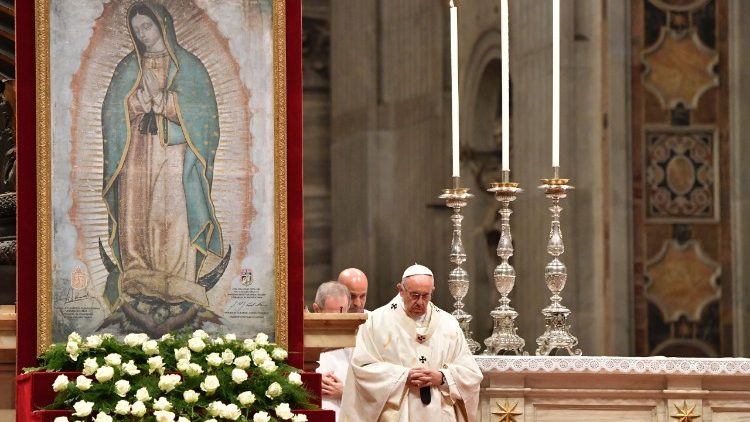 Pope Francis Guadalupe Vatican Media