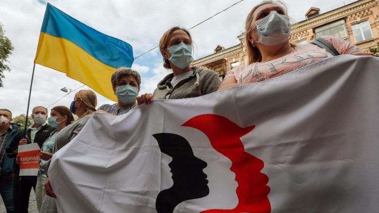 Protests in Belarus ANSA