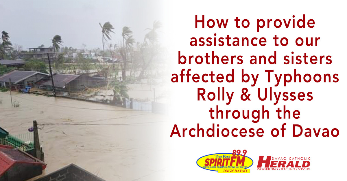 Archdiocese of Davao Typhoons Rolly & Ulysses Donation