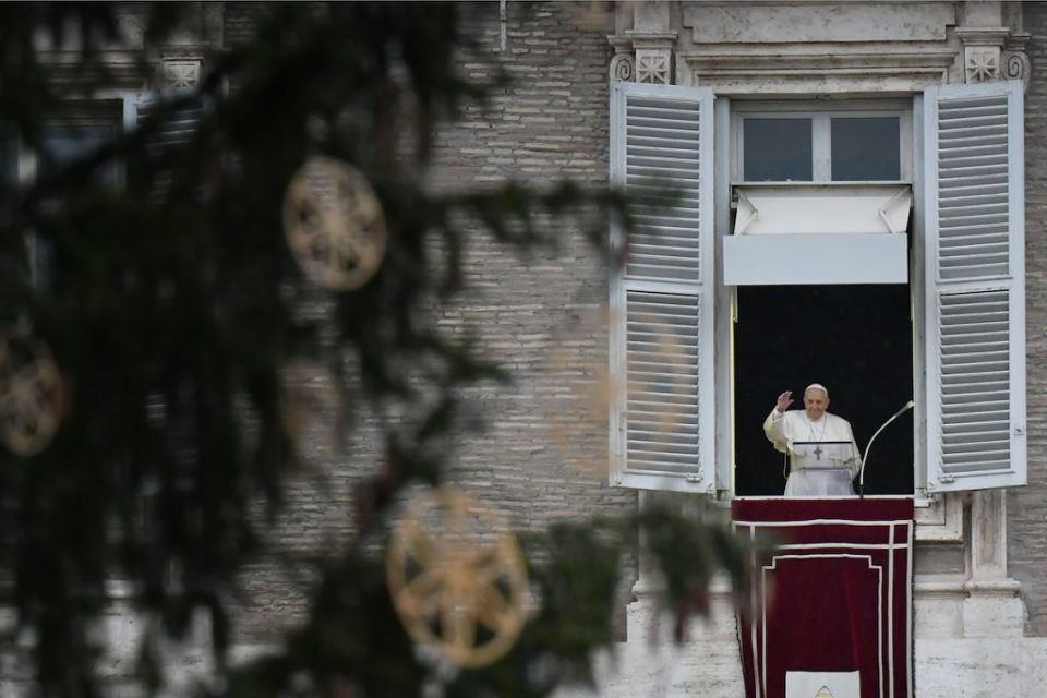 Pope Francis Angelus Prayer Vatican