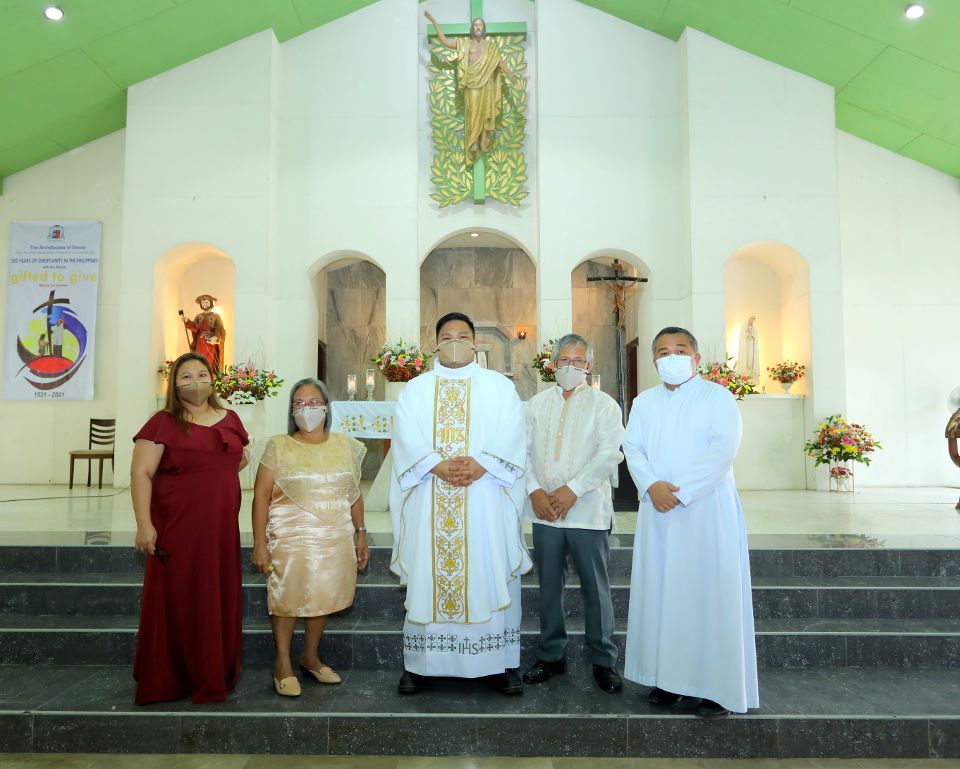 Fr Abloy Rev. Fr. Alfredo Bustamante, Jr. ordination