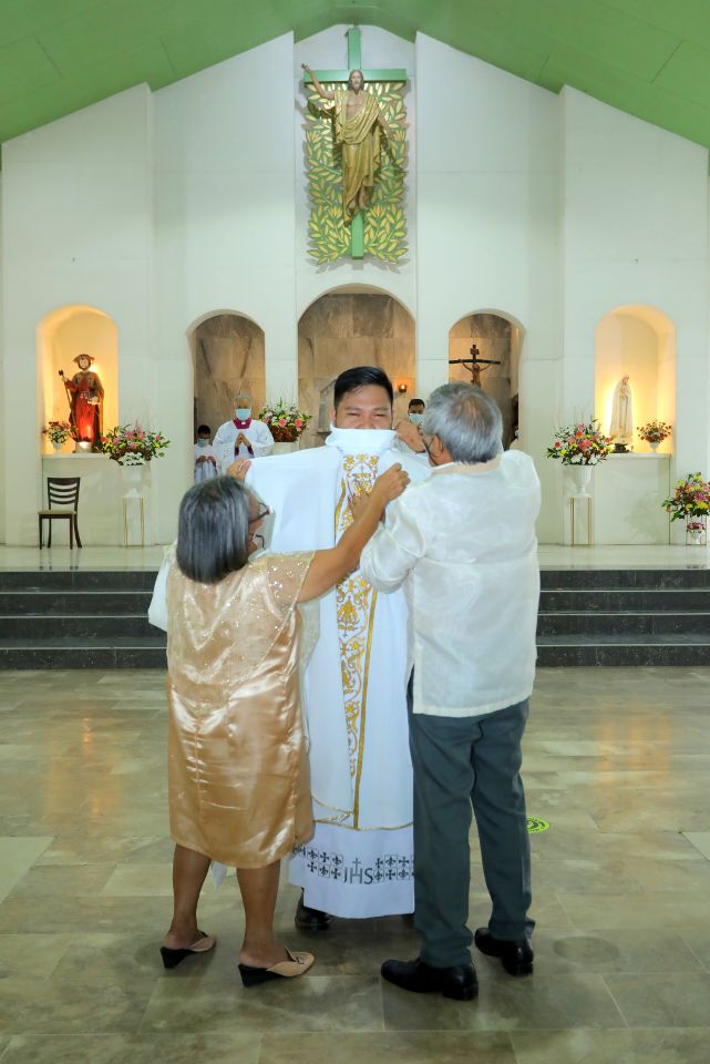 Fr Abloy Rev. Fr. Alfredo Bustamante, Jr. ordination