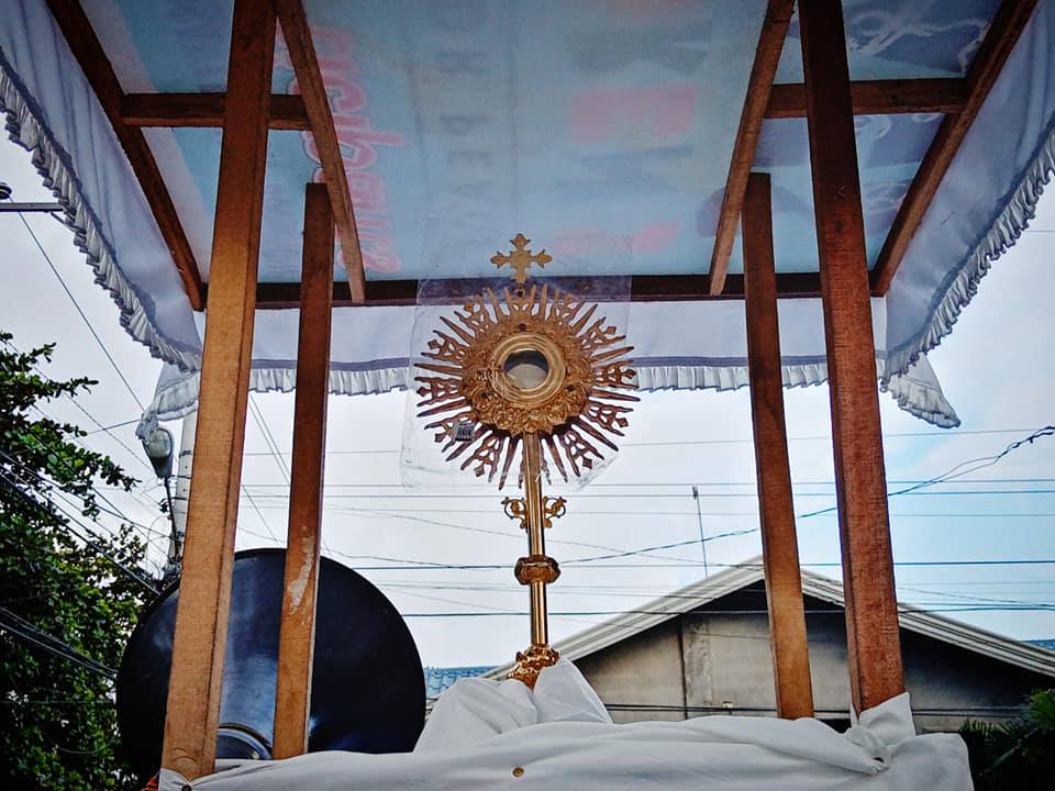 Blessed Sacrament Procession St Mary Parish