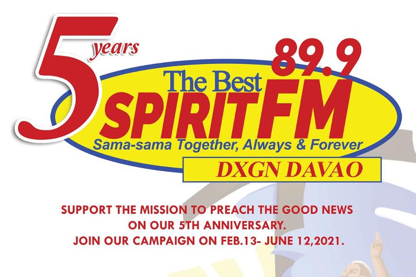 DXGN Spirit FM Davao 5 years