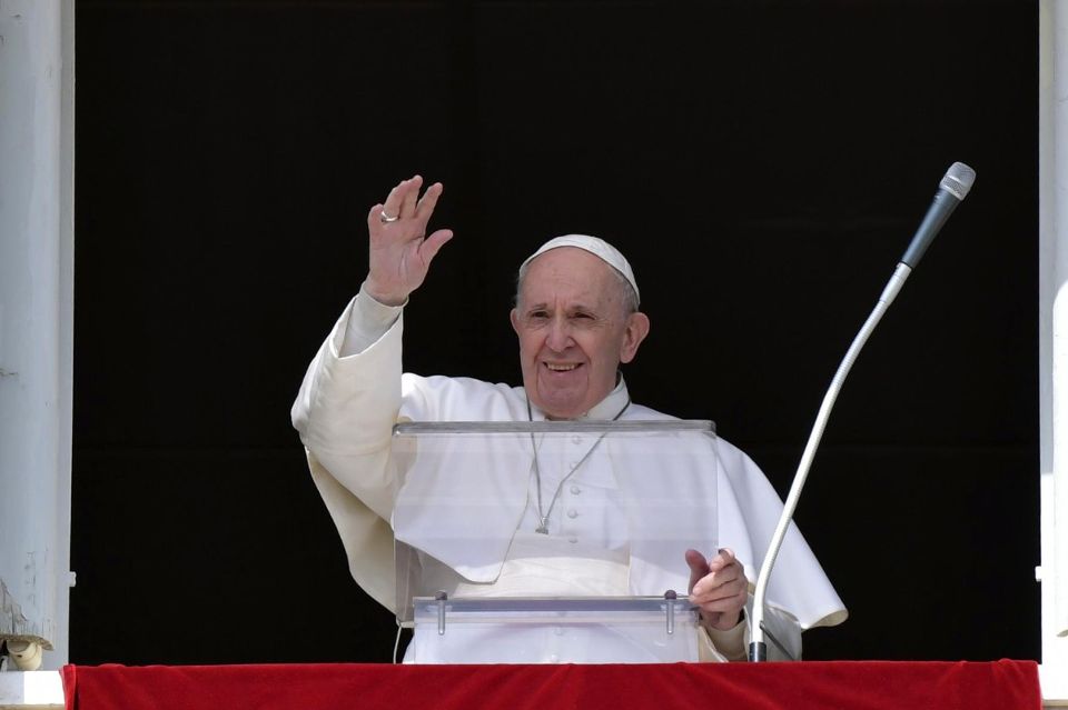 20210228 Pope Francis Sunday Angelus Vatican Media