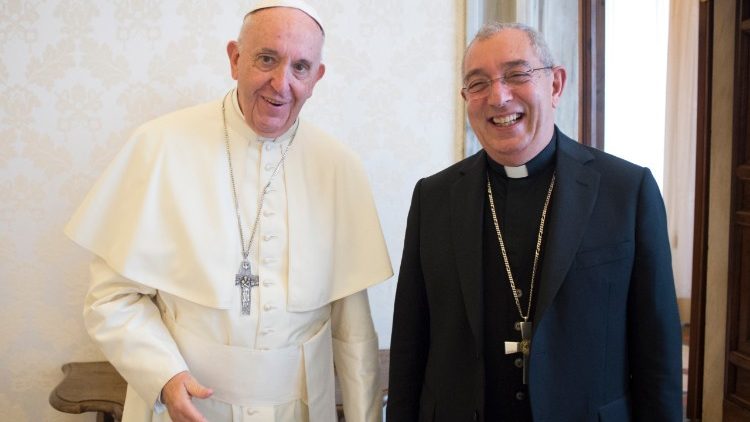 Pope Francis and Cardinal Angelo De Donatis