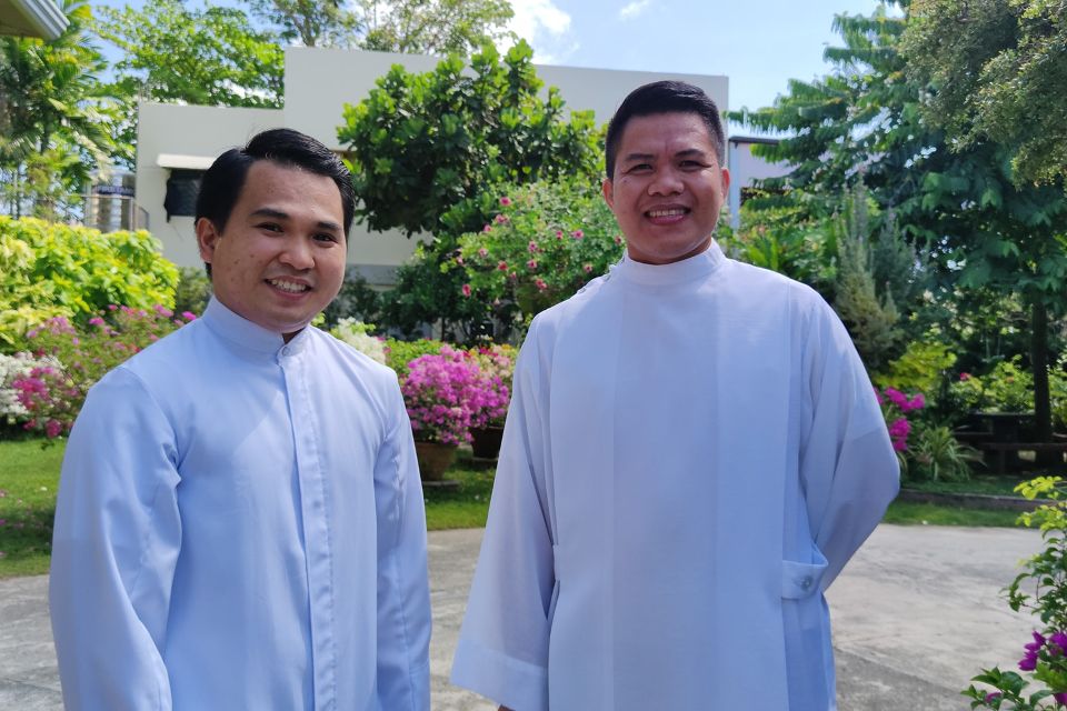 Sem. Ranebe Magallanes and Sem. Jerick Asdang