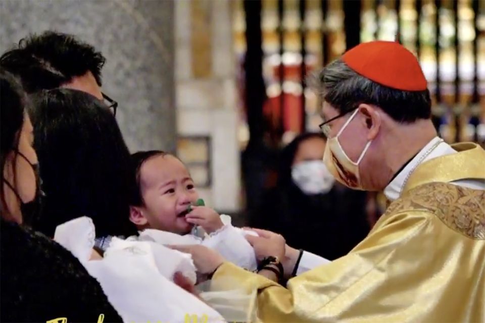 20210411 Cardinal Tagle Baptism 500YOC