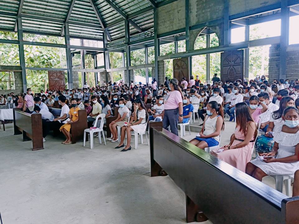 Baptism and confirmation Our Lady of the Miraculous Medal OLMMP Indangan