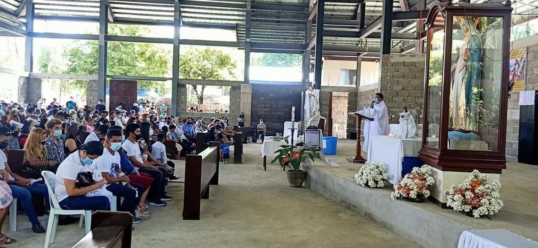 Binyagan sa GKK ug Parokya Our Lady of the Miraculous Medal Parish OLMMP Indangan