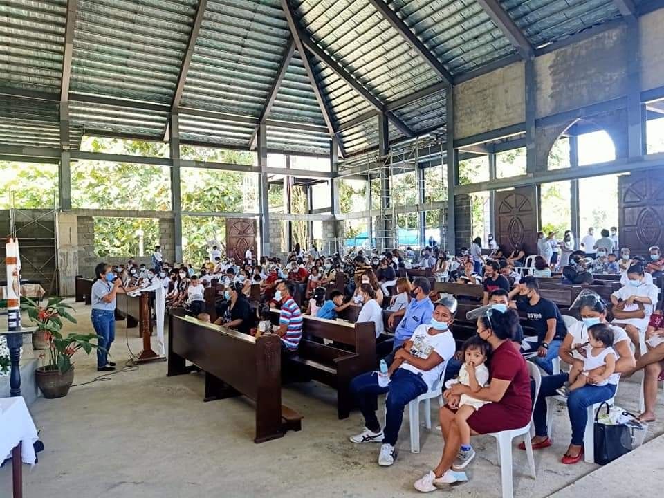 Binyagan sa GKK ug Parokya Our Lady of the Miraculous Medal Parish OLMMP Indangan