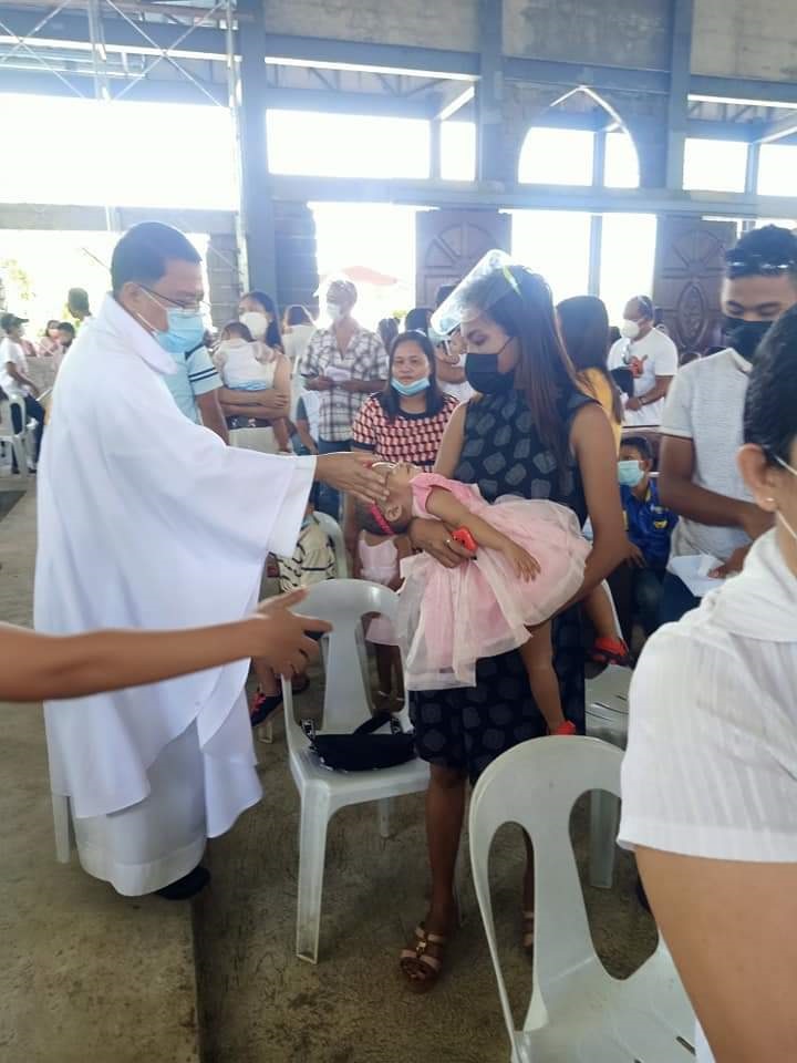 Binyagan sa GKK ug Parokya Our Lady of the Miraculous Medal Parish OLMMP Indangan