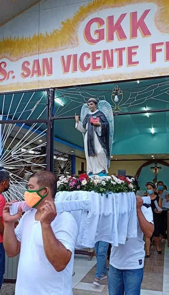 GKK San Vicente Ferrer Cabantian 8th fiesta