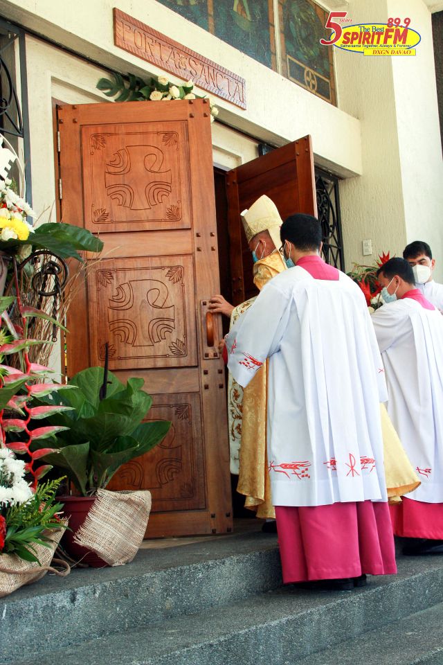 Holy door opening San Pedro 2021