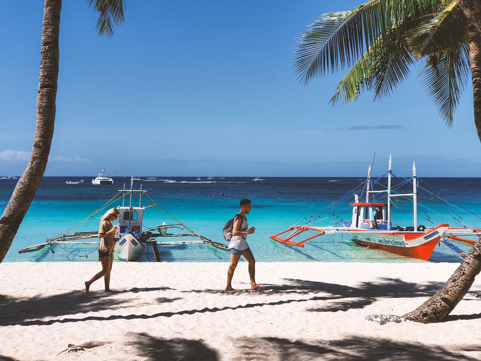 stock tourism travel boracay beach rj baculo unsplash