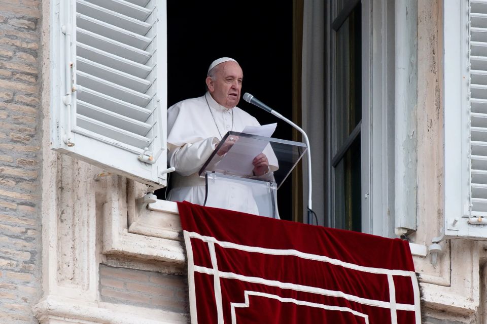 Pope Francis Angelus Prayer