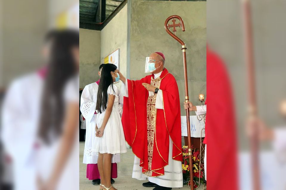 Our Lady of the Miraculous Medal Parish Indangan Confirmation