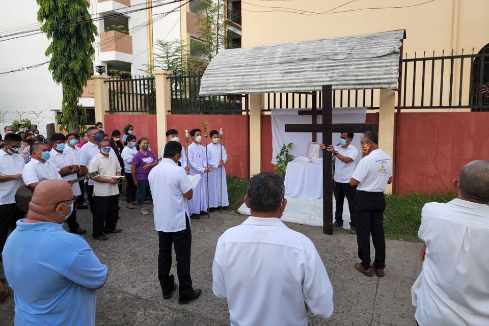 OLLP Holy Week 2022 Our Lady of Lourdes Parish Bangkal