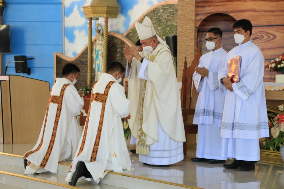 Fr Jerson Balili and Fr Lexter Caras ordination to the priesthood