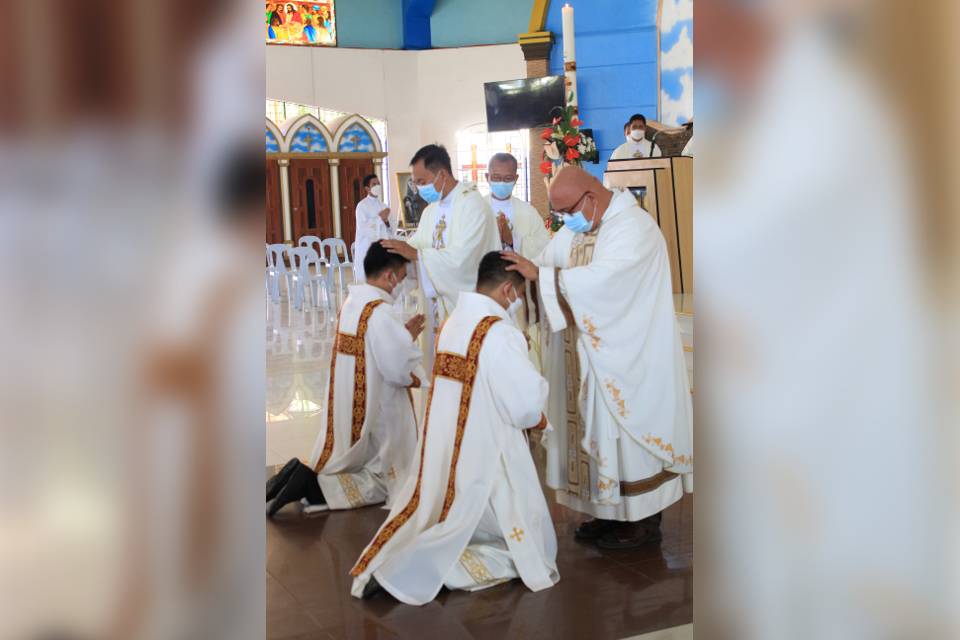 Fr Jerson Balili and Fr Lexter Caras ordination to the priesthood