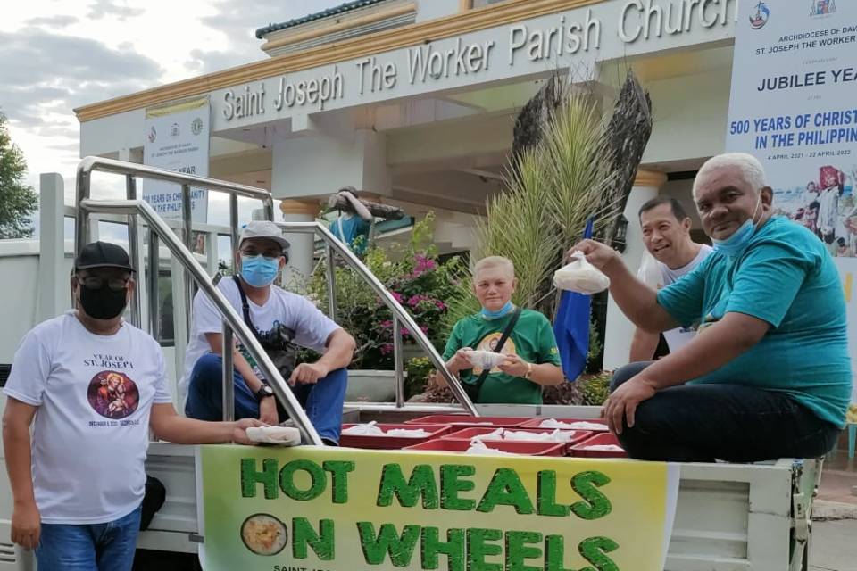 St Joseph Parish Sasa hot meals on wheels