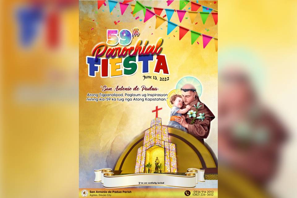 59th fiesta San Antonio de Padua Agdao