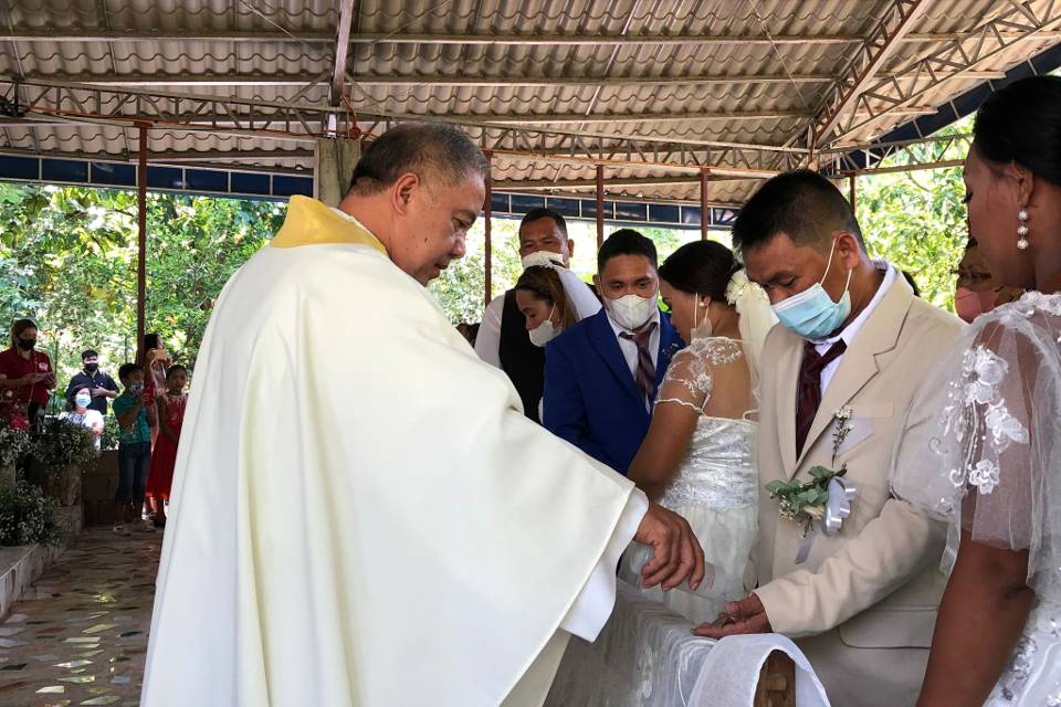 GKK San Antonio de Padua Brgy Callawa 52nd fiesta baptism bunyag and kasalan