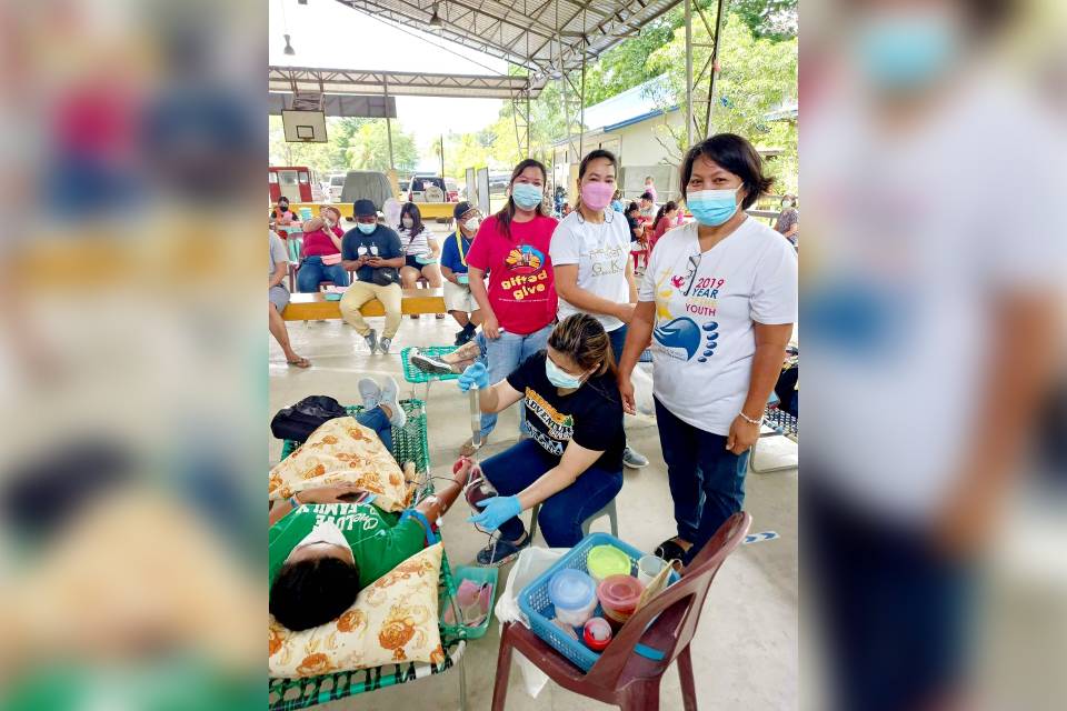 SMPRP Blood letting St. Mary of the Perpetual Rosary Parish Buhangin