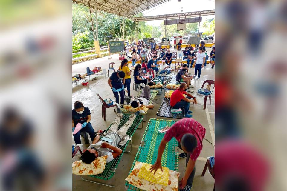 SMPRP Blood letting St. Mary of the Perpetual Rosary Parish Buhangin