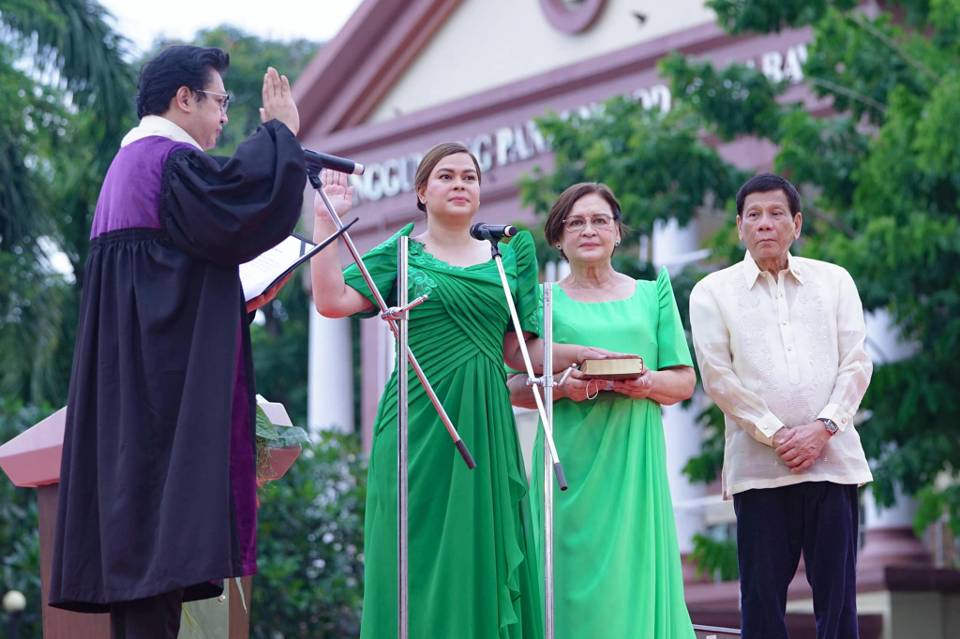 VP Sara Duterte Carpio thanksgiving mass