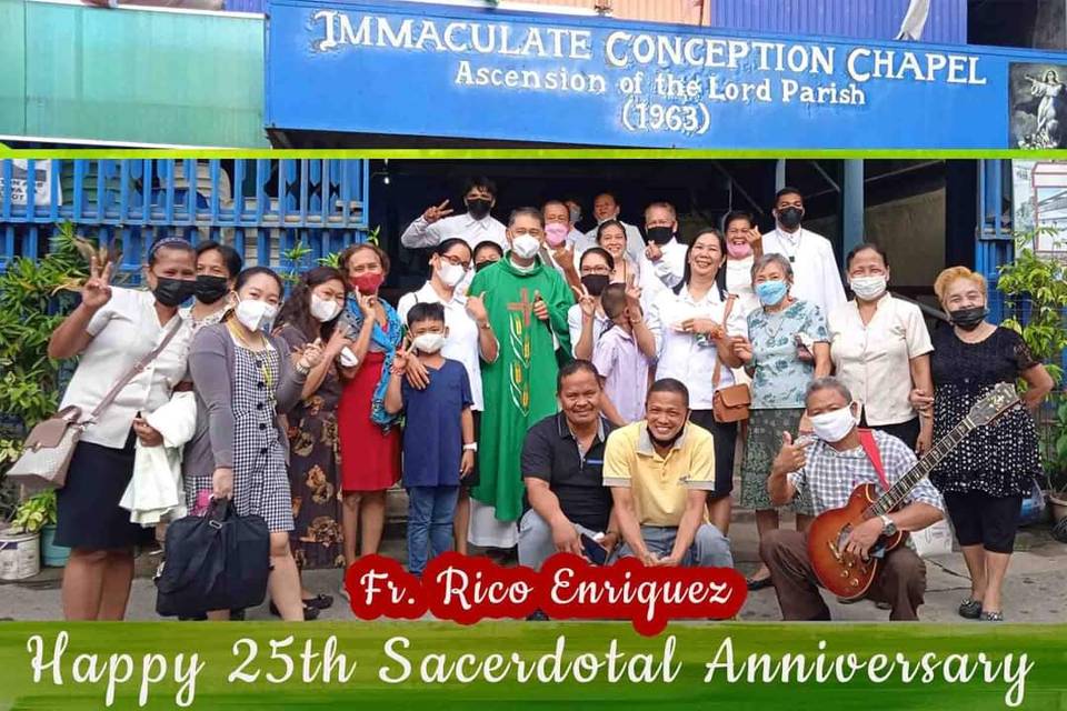 25th Sacerdotal 2022 Fr Rico Enriquez